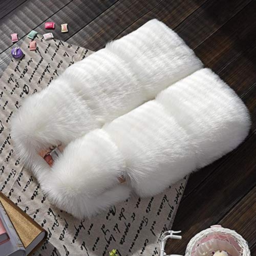 EnJoCho Winter Faux-𝐅𝐮𝐫 Vest for Baby Girls Warm Outwear Clothes Jacket Thick Kids Fleece Coat Children3