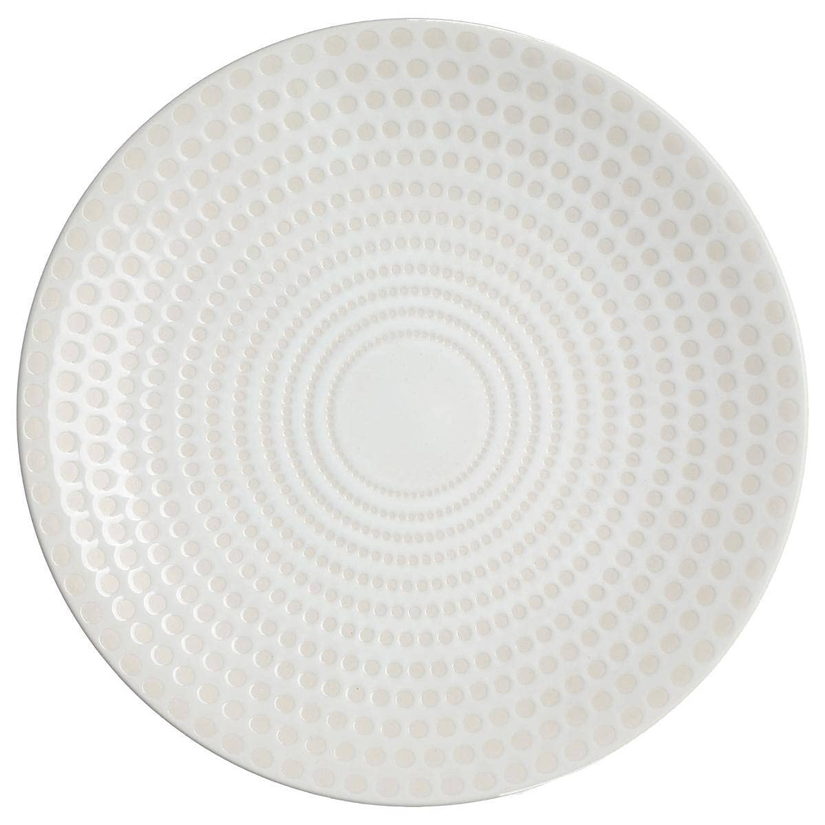 Secret de gourmet - Assiette plate blanc