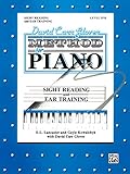 David Carr Glover Method for Piano / Sight Reading & Ear Training