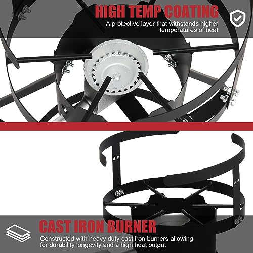 Outvita 30 Qt Turkey Deep Fryer & 10Qt Fish Fryer Kit W/Baskets,Aluminum Fish & Seafood Boiler Steamer thumb #1