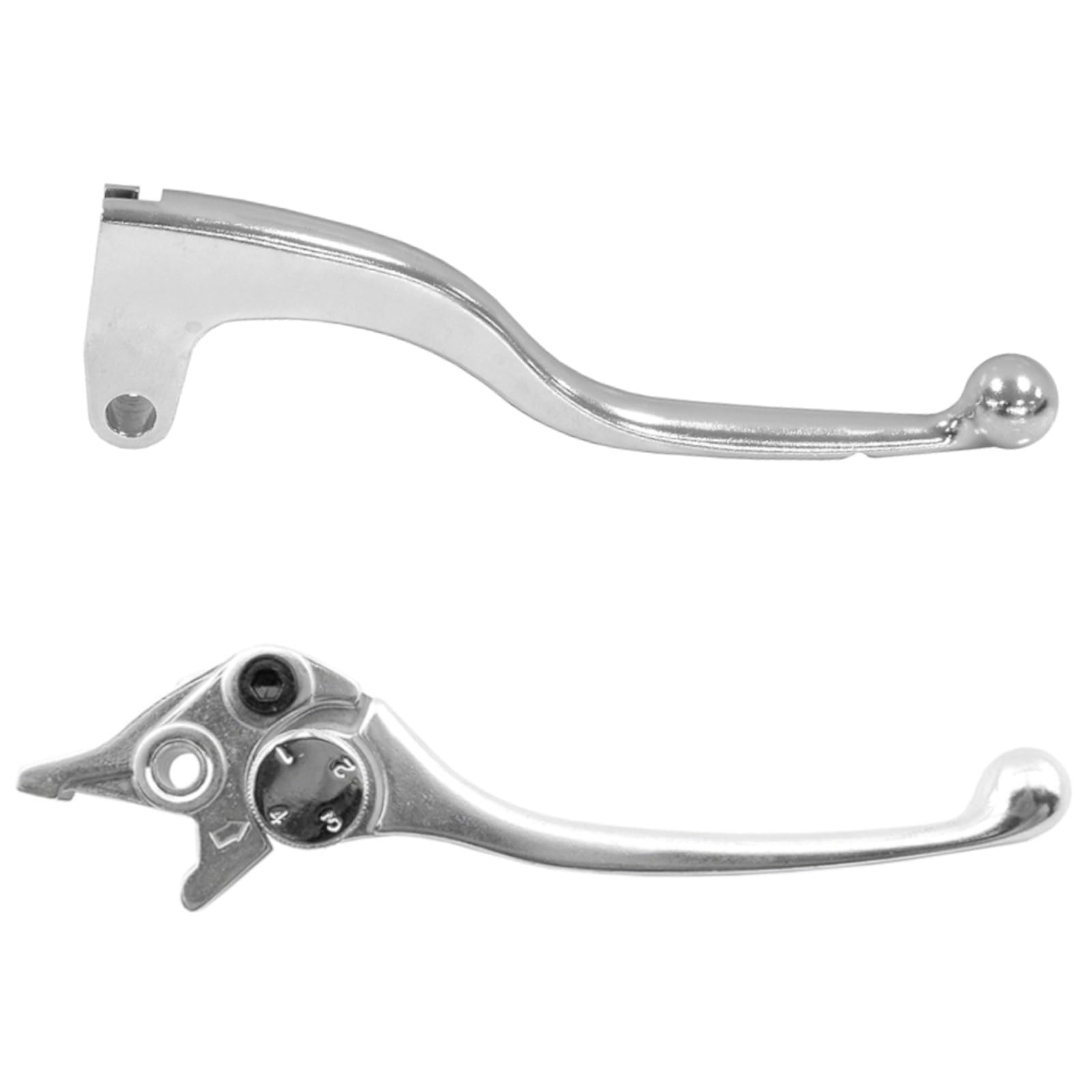 Coppia di Leve Accossato per TRIUMPH STREET TRIPLE dal 2007 al 2011 (CC 675)