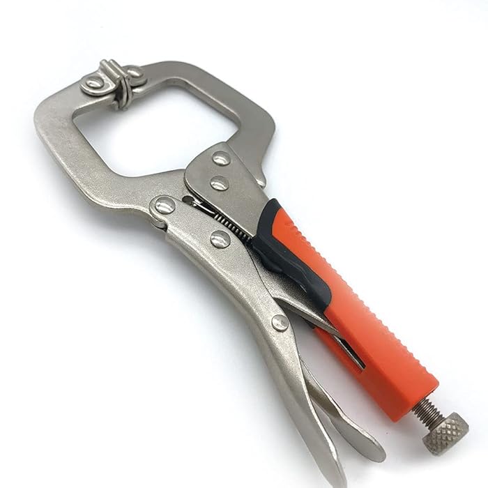 Buy MIKMAYTOO CClamp Face Clamp Metal Pocket Hole Clamp Locking Pliers