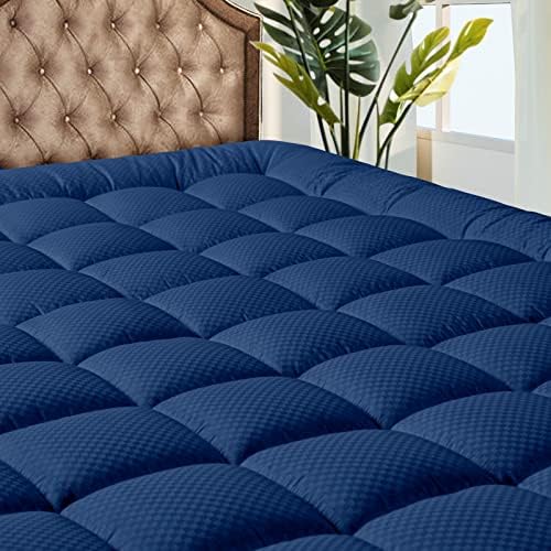 Amazon.com: Bare Home Split King Mattress Pad - Pillow Top Reversible ...