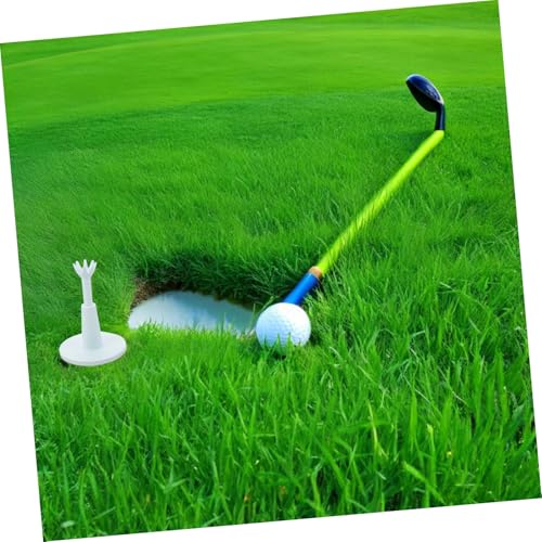 Tees de simulador de golf de plástico flexibles para práctica interior 4
