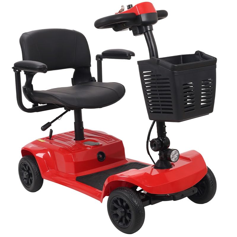 Scooter Eléctrico para Mayores Compacto, Estrecho - Para Espacios Pequeños