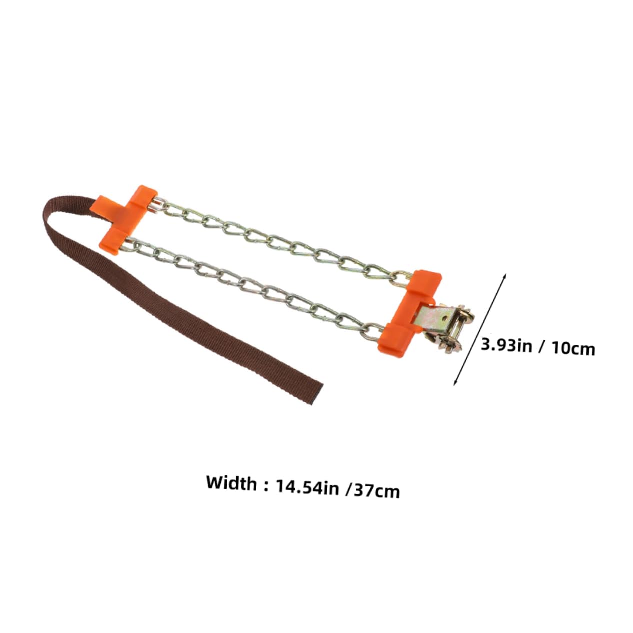 SOESFOUFU Skid Tire Chains for Cars and Suvs Durable Winter Wheel Chains for Emergency Situations Quick Installation for Safe Driving Snow and Ice