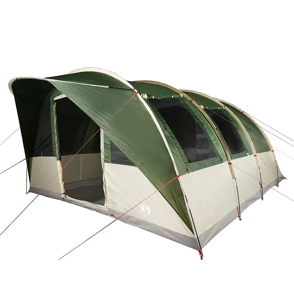 Tente familiale Tunnel Personnes Bleu pour Camping randonnée extérieur abri léger, Facile à Monter, résistante au Vent, avec moustiquaire, Pare-Soleil, E-Port