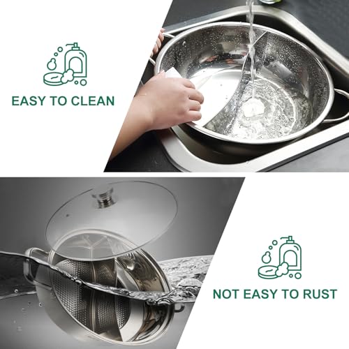 Marmite double compartiment inox : cuisinez deux plats - 8