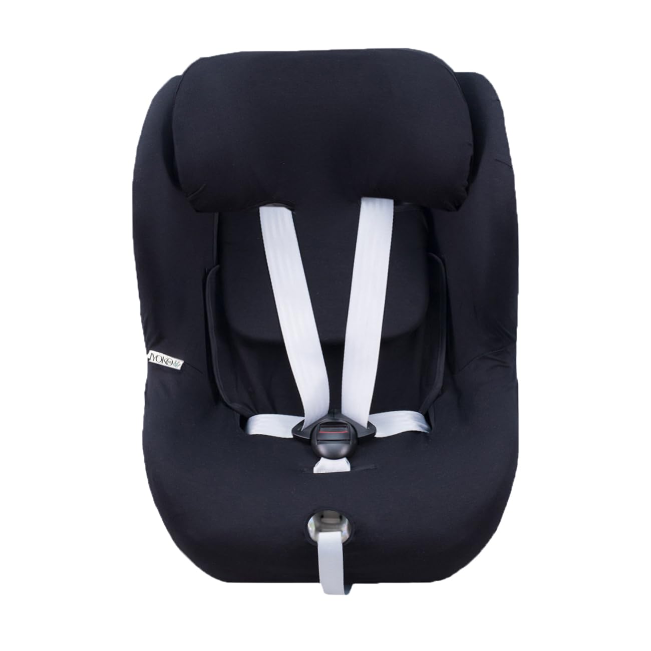 JYOKO KIDS Pokrowiec kompatybilny z Cybex Sirona G i-Size, G2 (Black) | Oddychająca bawełna organiczna
