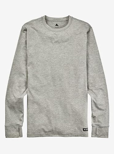 Preisvergleich Produktbild Burton Herren Midweight Crew Unterhemd, Gray Heather, S