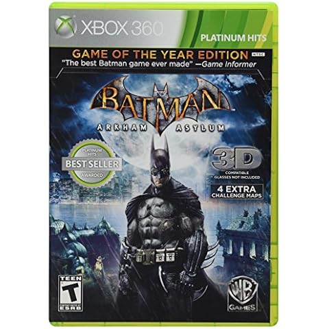Batman: Arkham Asylum [Game of the Year Edition] (Platinum Hits) Cover