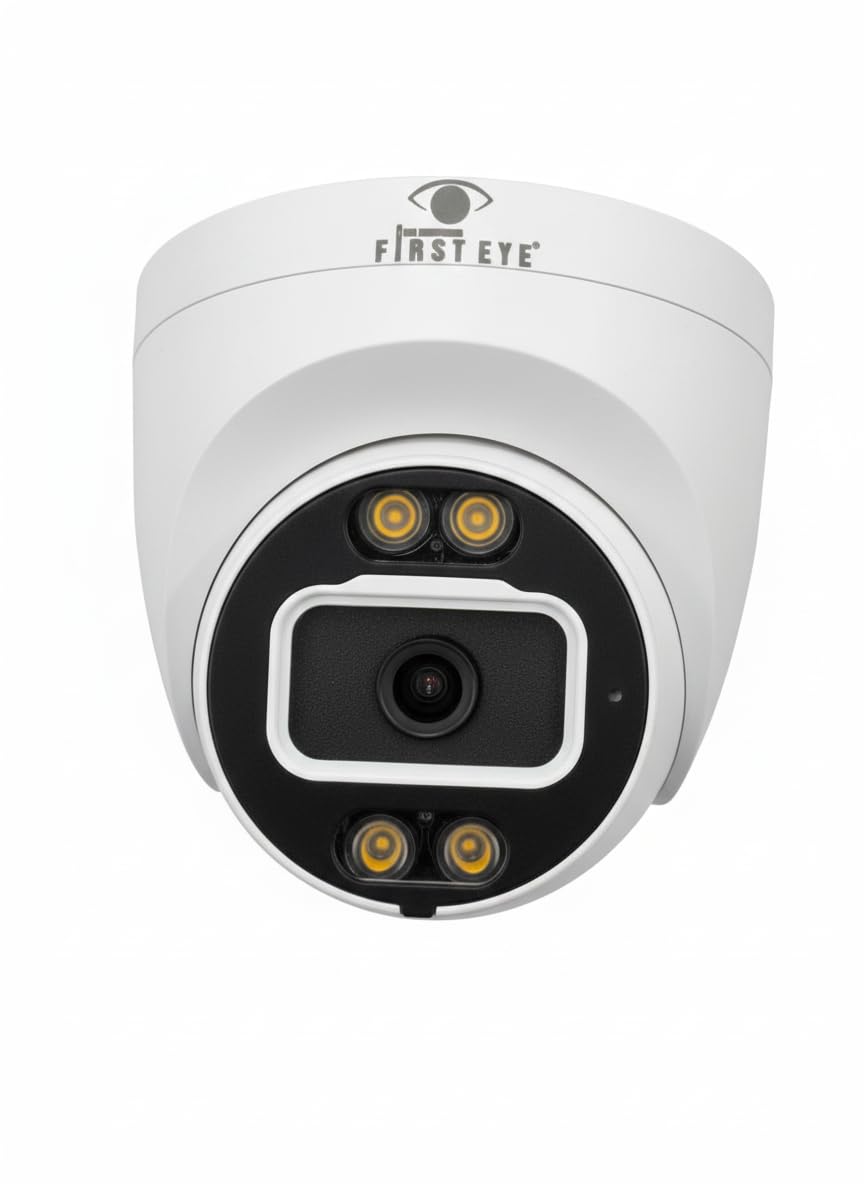 First Eye 5MP IP Security Camera FE-247, 3.6MM Fixed Lens, Colour