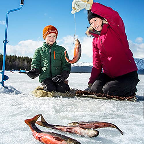 Aspthoyu 18 Stück Karpfen Angelhaken 6#/8#/10# Edelstahl Angelhaken mit Vorfach Geflochtene Schnur Schonhaken… – Bild 8
