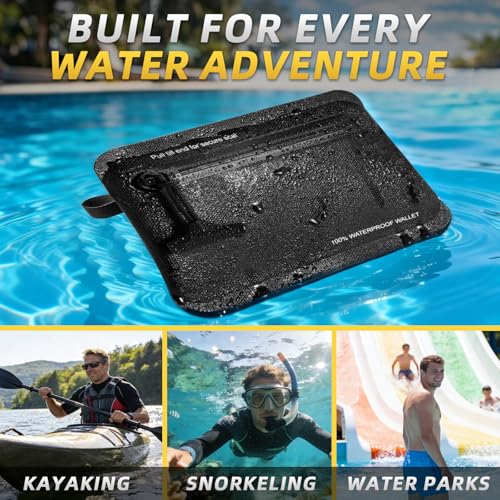 KOSMCCO Estuche Impermeable Hermético para Tarjetas, Efectivo y Llaves miniatura 5