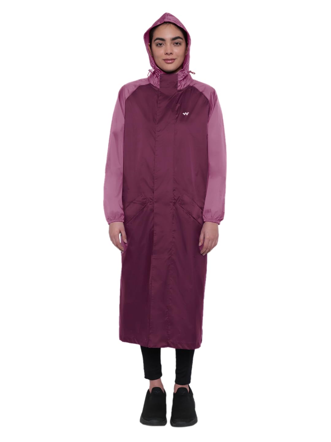 Wildcraft Colorblock Waterproof Raincoat for Girls and Women | Lightweight Hooded Rain Wear| Ideal for College| Office| Work| Travel| Trekking| Hiking-image-41
