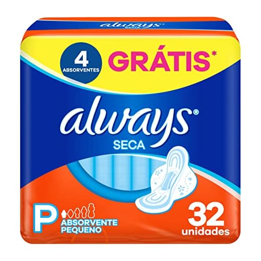 Always Absorvente Super Proteção Seca Com Abas 32 Unidades