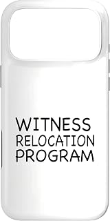Witness Relocation Program Case for iPhone 17 Pro Max