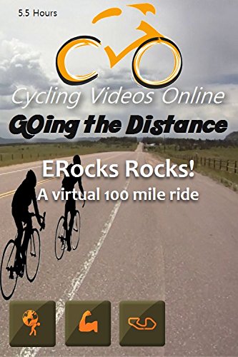 ERock Rocks! A Virtual 100 Mile Ride. Indoor Cycling Training Spinning Fitness and Workout Videos