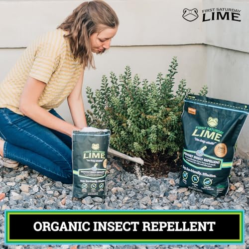 Image of First Saturday Lime Insect Deterrent 20LB | Natural Repellent for Outdoors