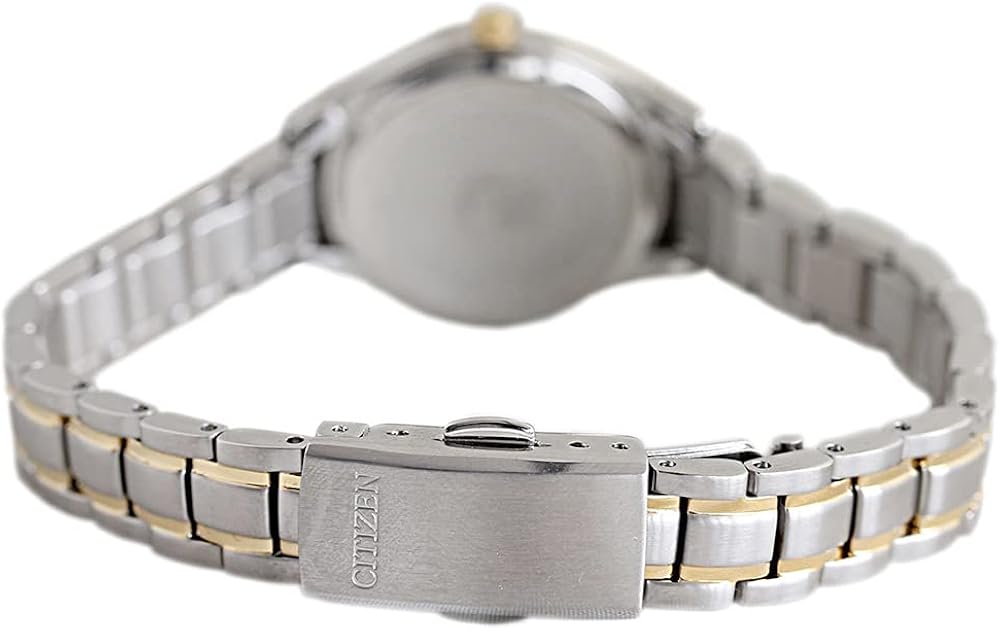 Citizen Orologio analogico al quarzo da donna con cinturino in acciaio inox Citizen Orologio analogico al quarzo da donna con cinturino in acciaio inox
