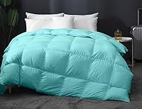 Vista 17 de Baffle Box - Edredón alternativo de plumón para todas las estaciones, tamaño matrimonial/queen, plisado, relleno de edredón alternativo con pestañas