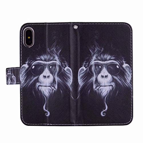 Ttimao Hoesje voor Samsung Galaxy M30 Flip PU Lederen Portemonnee Etui Hoezen+1*Screen Protector met Magnetische Houder… - Afbeelding 5