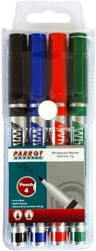 Parrot Products Slimline Whiteboard 4 Marker Pouch