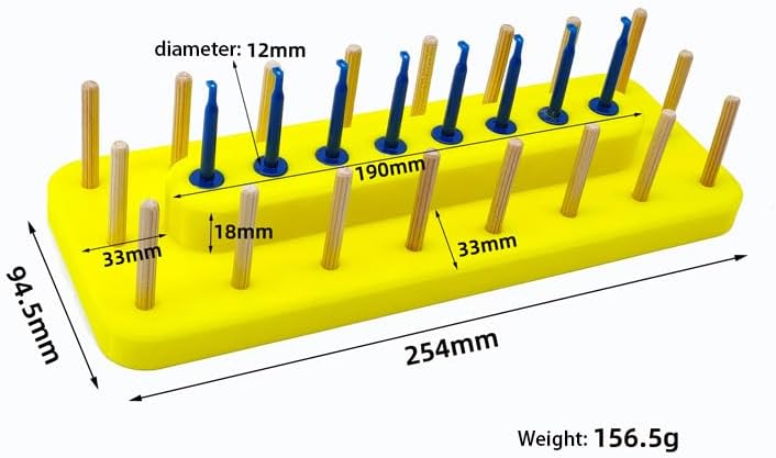 2pcs Fly Tying Tool Caddy 2 In 1 Flying Pliers Tool Holder Fly Tying Storage Rack for Lure