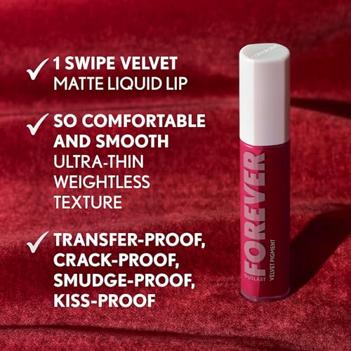 CoverGirl Outlast Forever Velvet Pigment, 150 Cloud Nude, Matte Lipstick, Vegan Formula, Easy to Use, Glides on Effortlessly, Long-Lasting, Perfect Color, 0.30oz - image 4