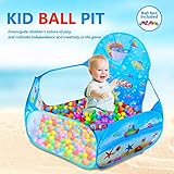 momokids Kid Ball Pit Pop Up Children Play Tent,Toddler Ball Ocean Pool Tent with Zippered Storage Bag，Gift for 1-6 Years Old Age Boys Girls and Toddlers（Ball Not Included）