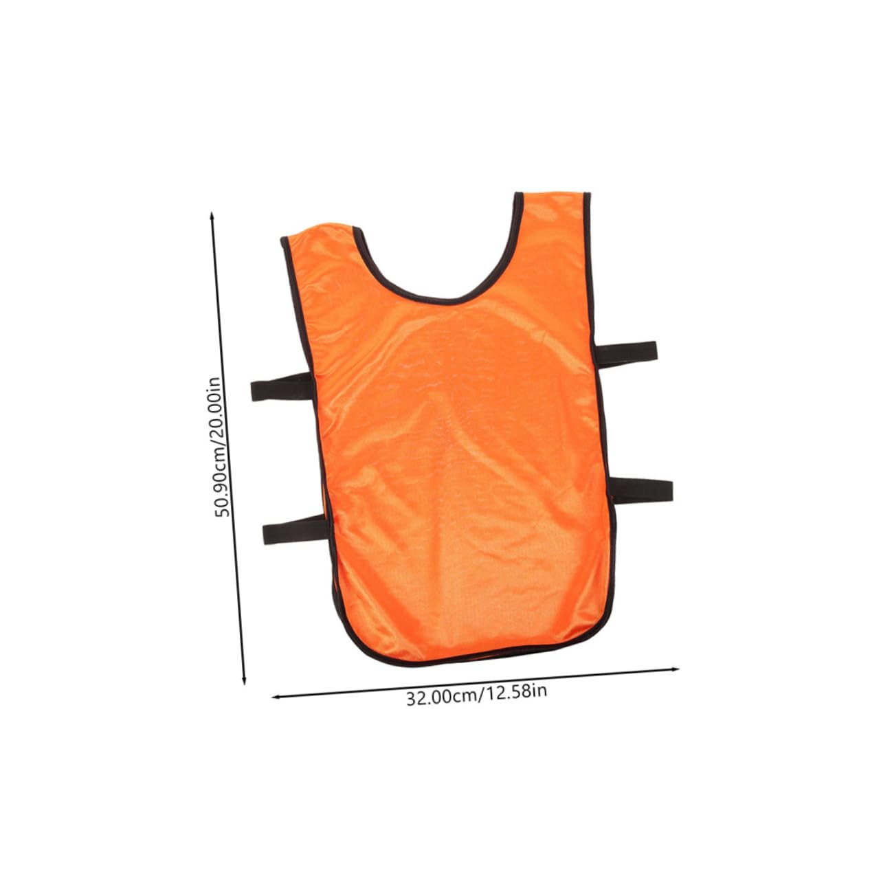 VICASKY 8Pcs Breathable Soccer Vests for Lightweight Training Pinnies with Open Sides Comfortable Sports Jerseys for Basketball and Soccer Practices Fluorescent