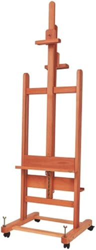 Mabef Caballete de exhibición de estudio de doble cara DSP, natural