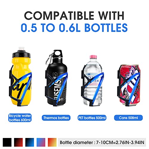 Bike Water Bottle Cage, Durable Ultralight Plastic Water Drink Holder Rack, Lightweight Pc Water Bottle Holder For Bicycle, Cycling Bottle Holder Cages For Mtb, Road Bike, Mountain Bikes #TOP3