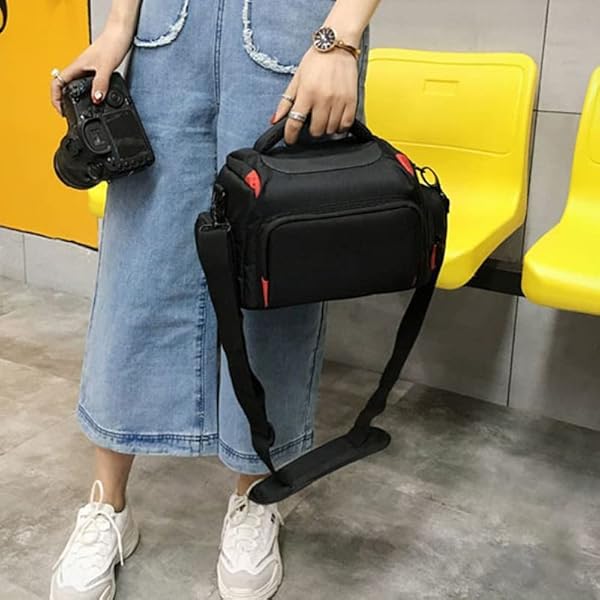JHDFH SLR Cameratas Waterdichte Digitale Camera Schoudertas Cameratas Lens