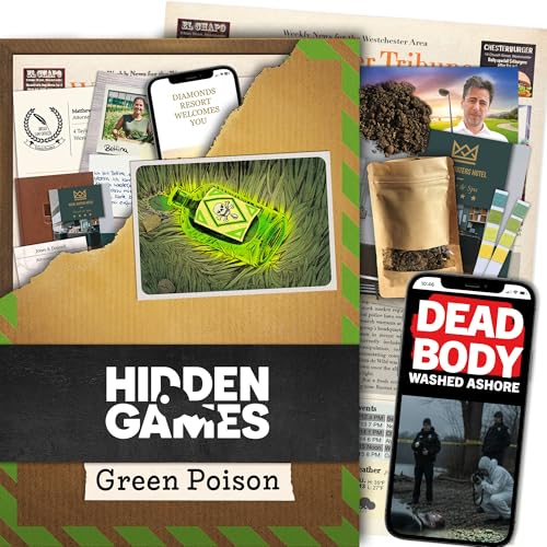 Hidden Games Crime Scene - Green Poison miniatura 1