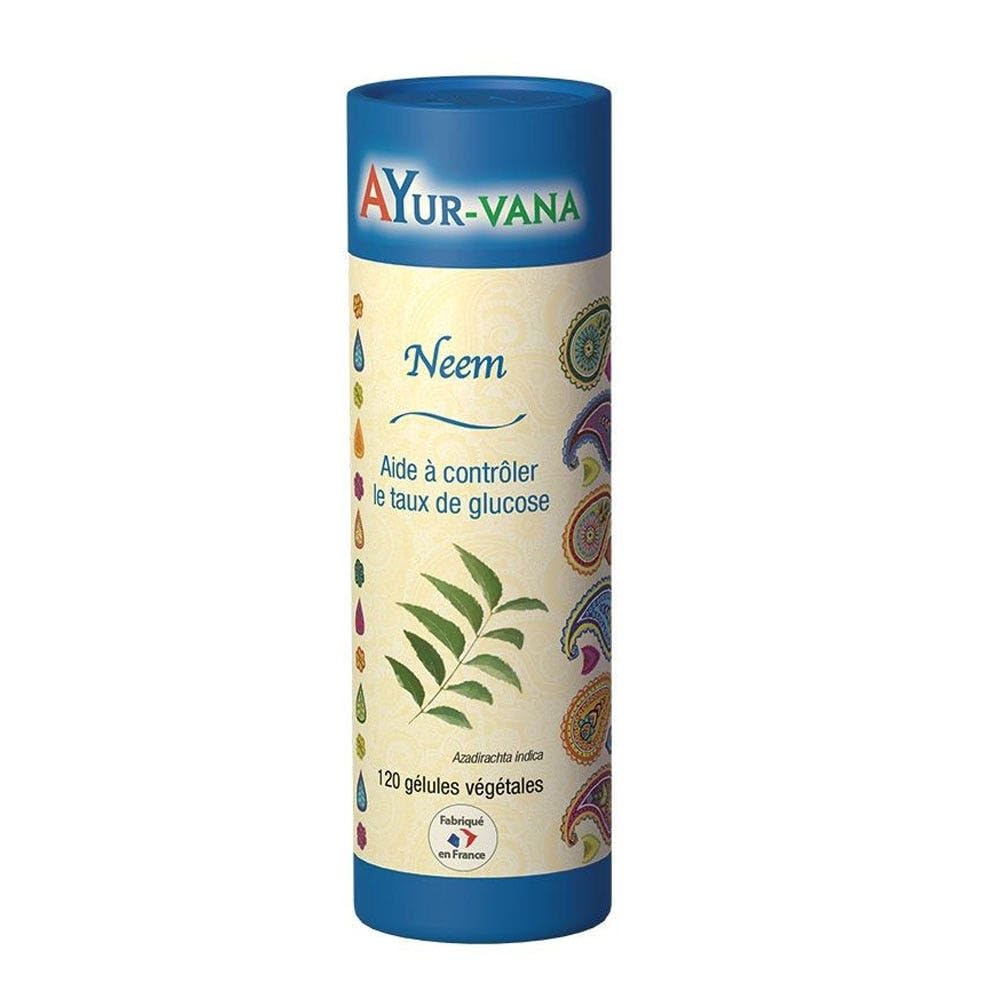 Neem AYur-vana - 120 gélules - Taux de glucose