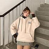 Material: las sudaderas para mujer están hechas de telas suaves y cómodas de alta calidad, fáciles de cuidar, poner y quitar, lo suficientemente espaciosas, informales, cómodas y ligeras, que te mantienen abrigado todo el día.