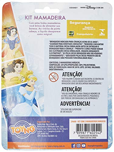 Kit com 2 Mamadeiras Magicas Toyng