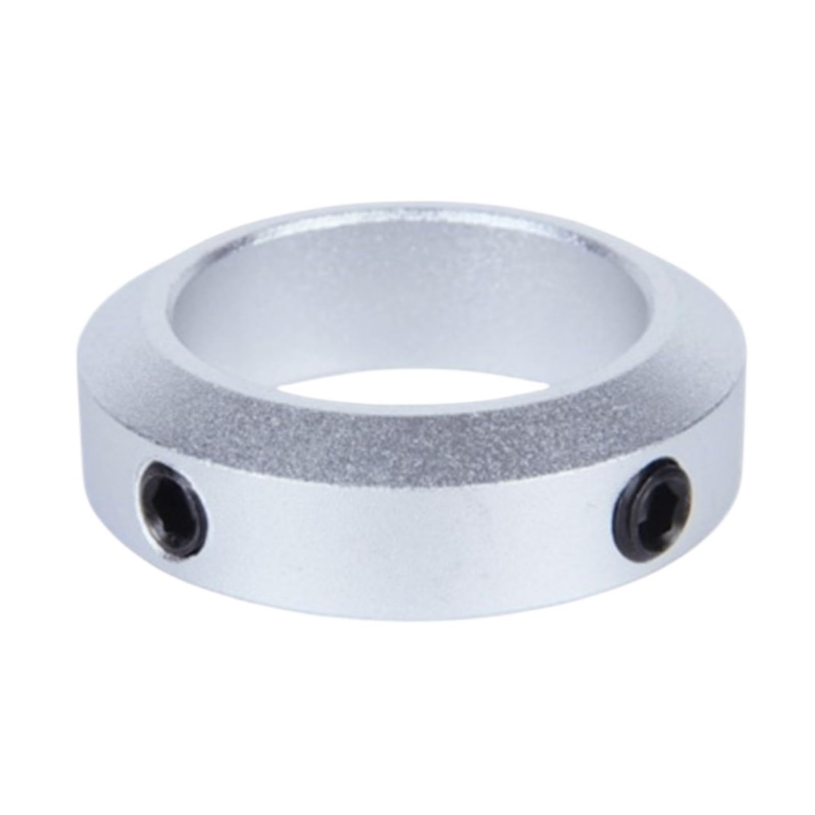 Bague de retenue de Collier d'arbre Type de vis d'arrêt Bague de retenue localisateur de retenue d'arbre en Alliage d'aluminium avec vis(4-8-8)