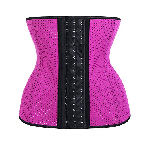 Feelingirl Women's Underbust Neoprene Sport Girdle Waist Trainer Breathable Breathable Corset Hourglass Body