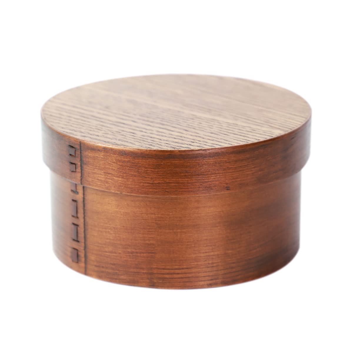 Cedar Magewappa Ohitsu Rice Container 34oz Round Natural Wood Japan