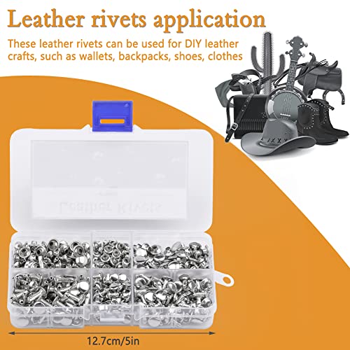 Tlkkue 240 Sets Rivets For Leather thumb #5