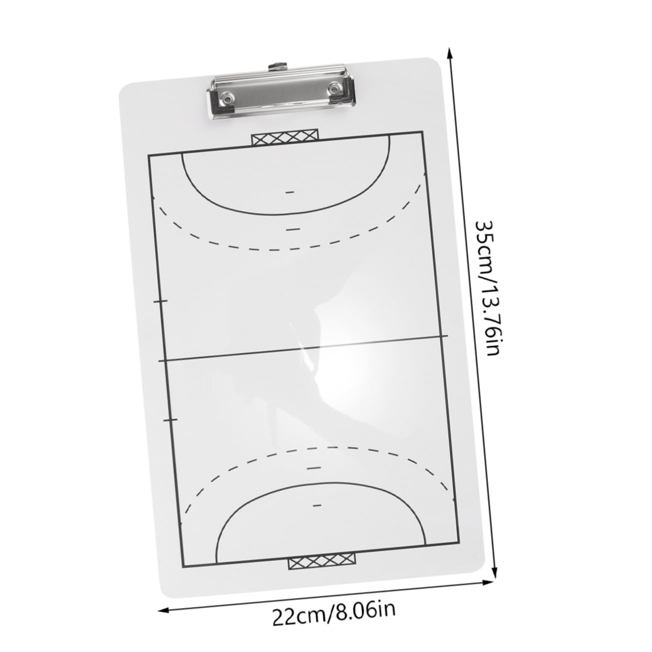 BESPORTBLE 2pcs Handball Board Sports Sporting Clipboard Marking Supply Portable Sport Accessory Match Drawing Board Training Board for Handball Marker Boards White