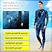TOVCHEI Full Wetsuit 3MM Neoprene Back Zipper Long Sleeve Warm Wetsuit Anti-UV Scratch Jellyfish Diving Suit for Water Sports,B,L