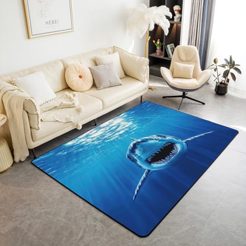 jejeloiu Shark tA}bg Cm  rO[ O q j̎q ̎q eB[ C  [h ANZg O GAO 5x7 Cme[} O