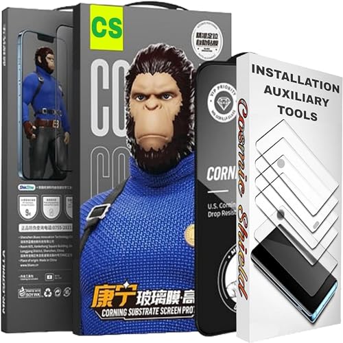 Image of Military-Grade Gorilla Tempered Glass Screen Protector for Realme 11 5G / 11X 5G / Narzo 60X 5G (High Clarity) Full Screen Coverage, Scratch & Shockproof with Easy Installation Kit