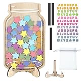 Magnetic Reward Jar with 45Pcs Stars, Jar Reward System Rewards Chart for Potty Training Chore Chart, Home Behavior, School Classroom Training