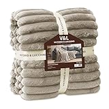 Victorio & Lucchino V&L Manta Canale Extra-Suave 450g para Sofá o para...