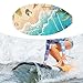 Aymzbd Skimboard, Portable Sand Board with High Gloss Coating, Skim Board, for Shallow Water, 41 Inch