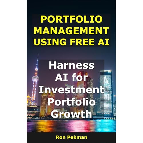 Portfolio Management Using Free AI Audiolibro Por Ron Pekman arte de portada